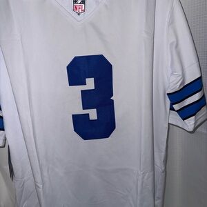 NFL White and Blue Men's Shirt Jersey xl cowboys
